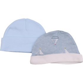Vitorlás-kék sapka szett (0-6 hó) baba