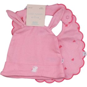 Rózsaszín-szíves szett (6-12 hó) baba