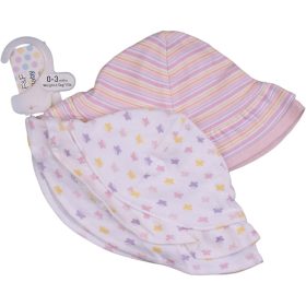 Primark Pillangós-csíkos sapka szett (0-6 hó) baba