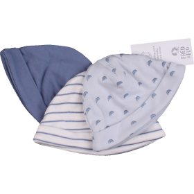 F&F Kék-szivárványos sapka szett (0-6 hó) baba