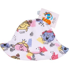 F&F Mintás fehér sapka  (6-12 hó) baba