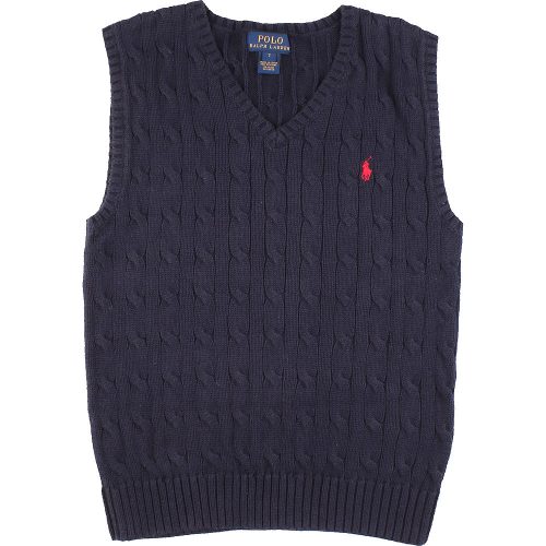 Ralph Lauren Sötétkék mellény (122) kisfiú