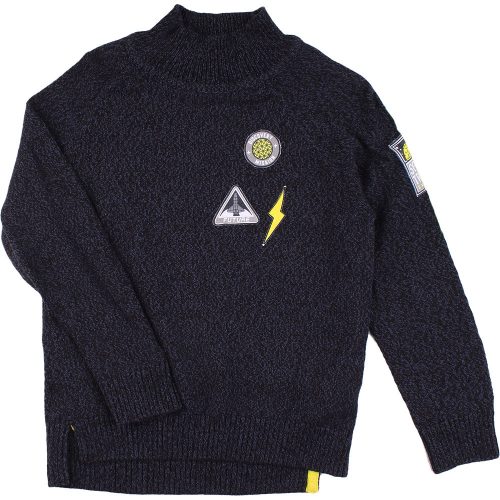 Mothercare Melírozott pulóver (122) kisfiú