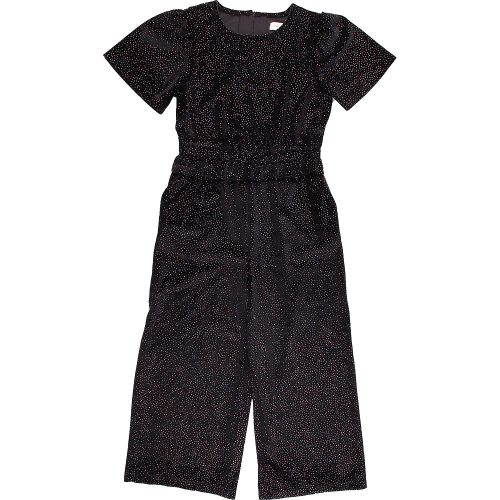 F&F Csillogó bársony jumpsuit (140) lány