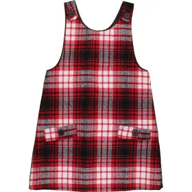 Kockás ruha (122) kislány