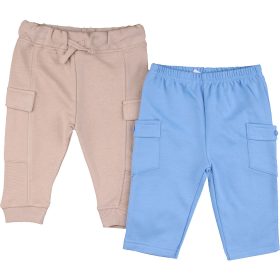 Kék-drapp nadrág szett (74) baba