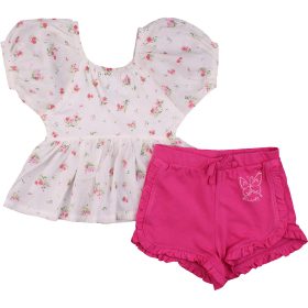 Virágos-rózsaszín szett (80) baba