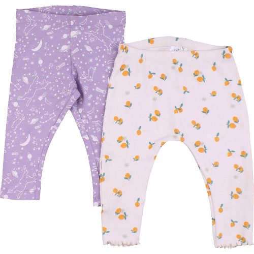 Citrom-lila leggings szett (74) baba