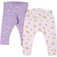 Citrom-lila leggings szett (74) baba