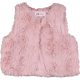 H&M Rózsaszín prémes mellény (98-104) kislány