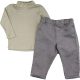 Primark Khaki-szürke szett (74) baba