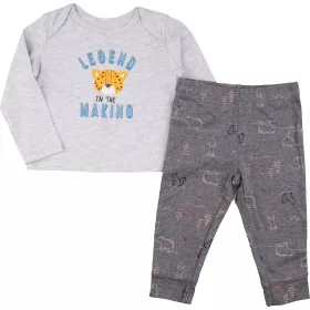 Szürke-állatos szett (74) baba