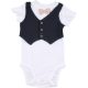 H&M Mellényes body (62) baba