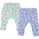 Flamingós-virágos leggings szett (68) baba