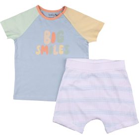 Feliratos-csíkos szett (80) baba