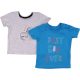 Kék-szürke póló szett (62) baba