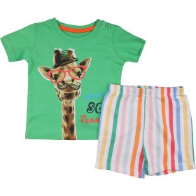 Zsiráfos-csíkos szett (68) baba