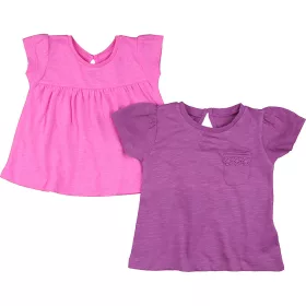 Lila-pink felső szett (74) baba