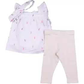 Hímzett-törtfehér szett (74) baba