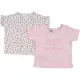 Rózsaszín-mintás felső szett (74) baba