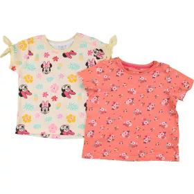Minnie-virágos póló szett (68) baba