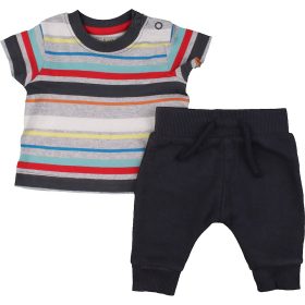 Nutmeg Csíkos-kék szett (50) baba