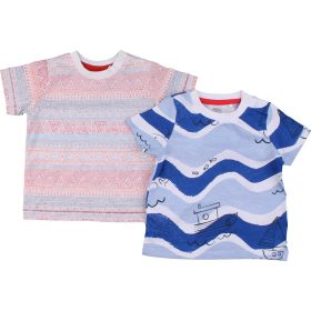 F&F Mintás póló szett (62) baba