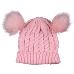 Rózsaszín sapka (6-12 hó) baba