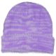 Mintás lila sapka (6-10 év) lány