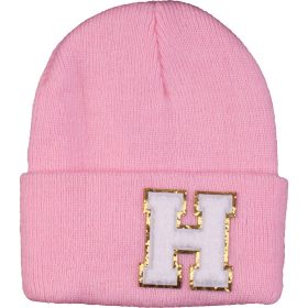 Rózsaszín sapka (6-12 hó) baba