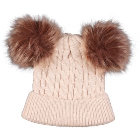 Bézs sapka (0-6 hó) baba