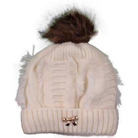 Bézs sapka (6-12 hó) baba