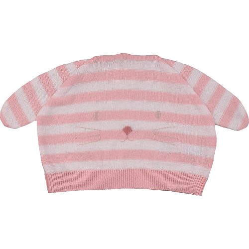 Mothercare Nyuszis csíkos sapka (6-12 hó) baba