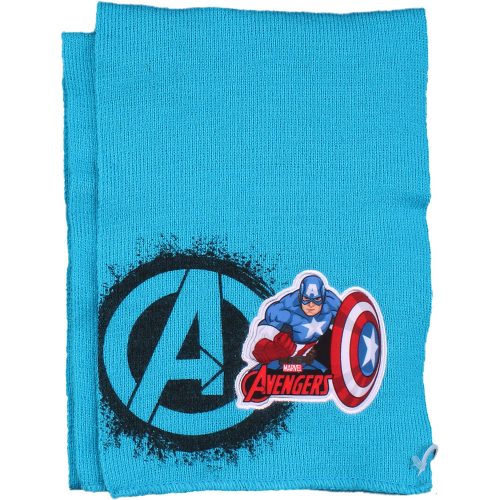 Avengers kék sál (3-6 év) kisfiú