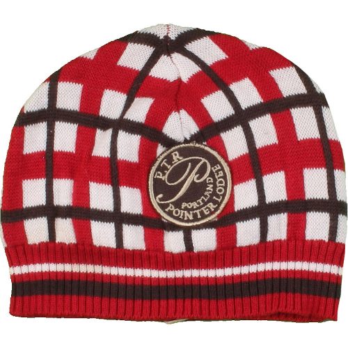 Kockás sapka (6-12 hó) baba