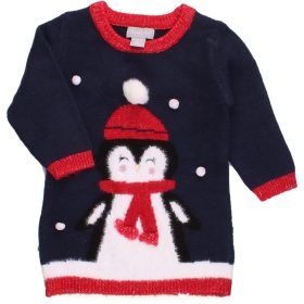 Primark Pingvines kötött ruha (74) baba