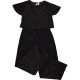Fekete jumpsuit (158-164) tini lány