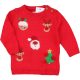 F&F Rudolf-Mikulás pulóver (62) baba
