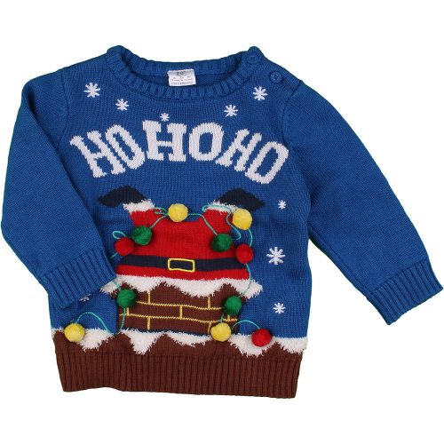 F&F Mikulás pulóver (74) baba