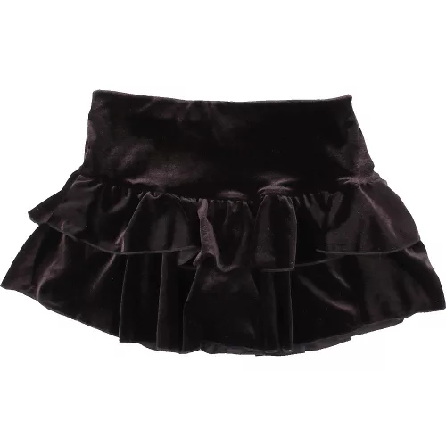 Fekete bársony szoknya (34)  női