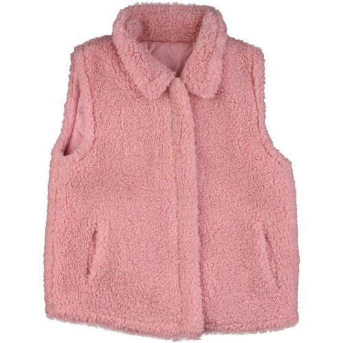St Bernard Rózsaszín polár mellény (128) kislány