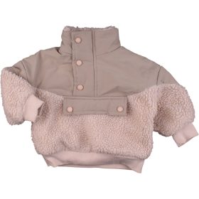 Bézs polár pulóver (80) baba