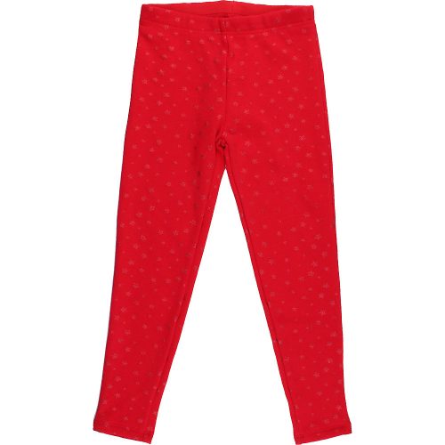 Csillagos meleg leggings (128) kislány