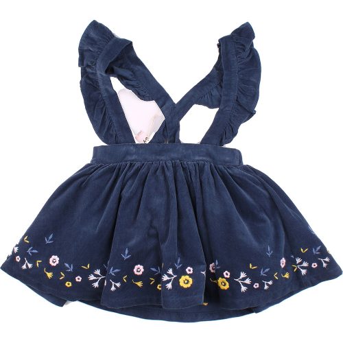 Mothercare Hímzett kék kordszoknya (74) baba