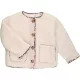 Bézs polár kabát (98) kislány
