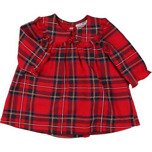H&M Kockás ruha (50-56) baba