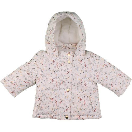 Primark Virágos bézs kabát (68) baba