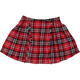 Kockás szövetszoknya (116) kislány