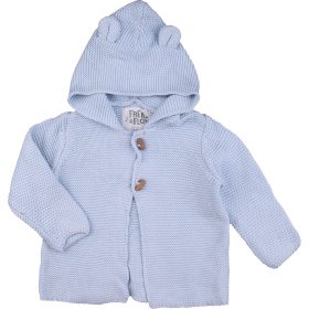 F&F Kék kardigán (80) baba