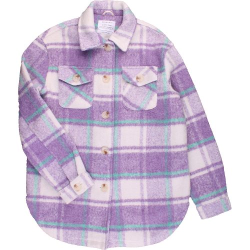 Primark Lilakockás kabát (158) tini lány